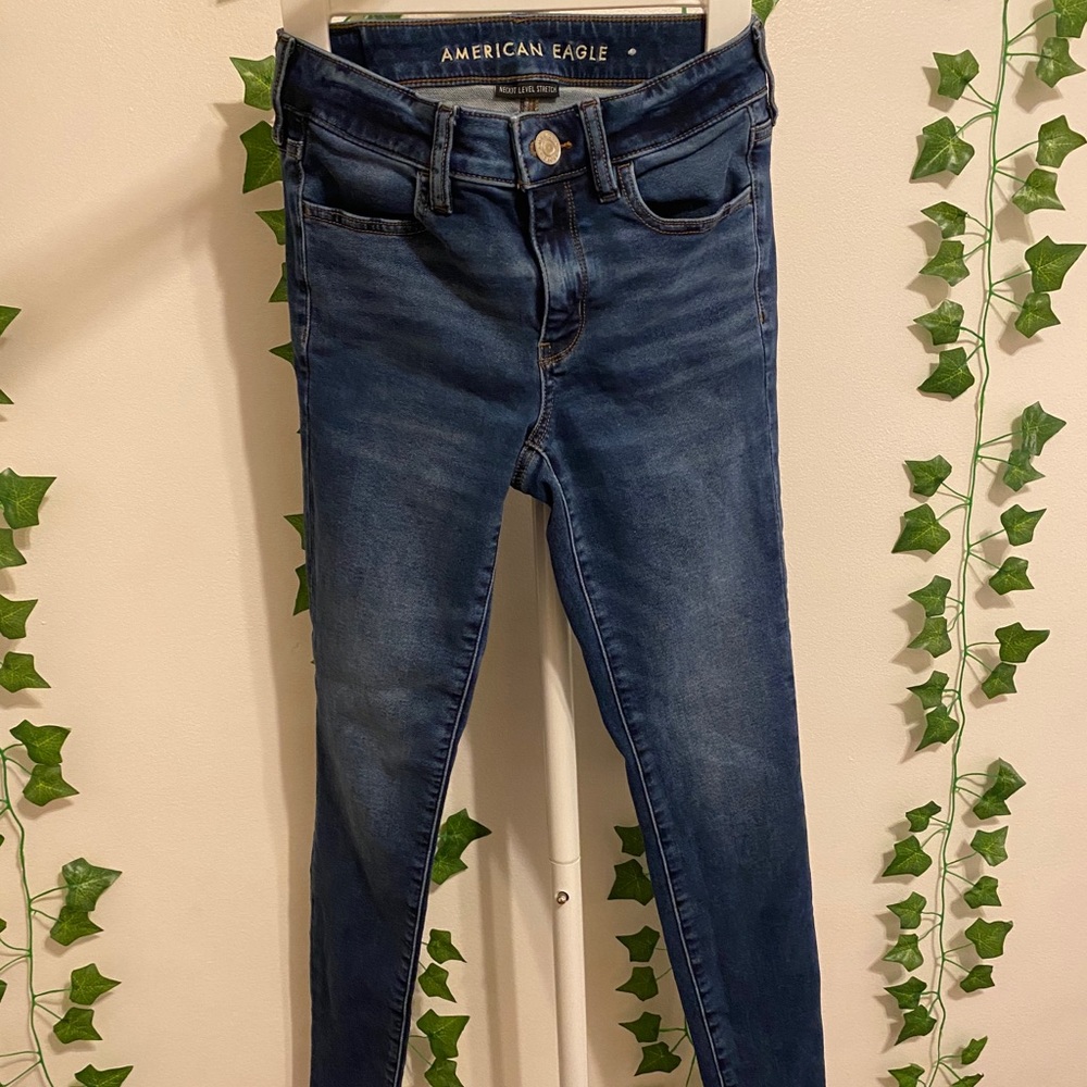 AE Ne(x)t Level Stretch High Rise Skinny Jeans